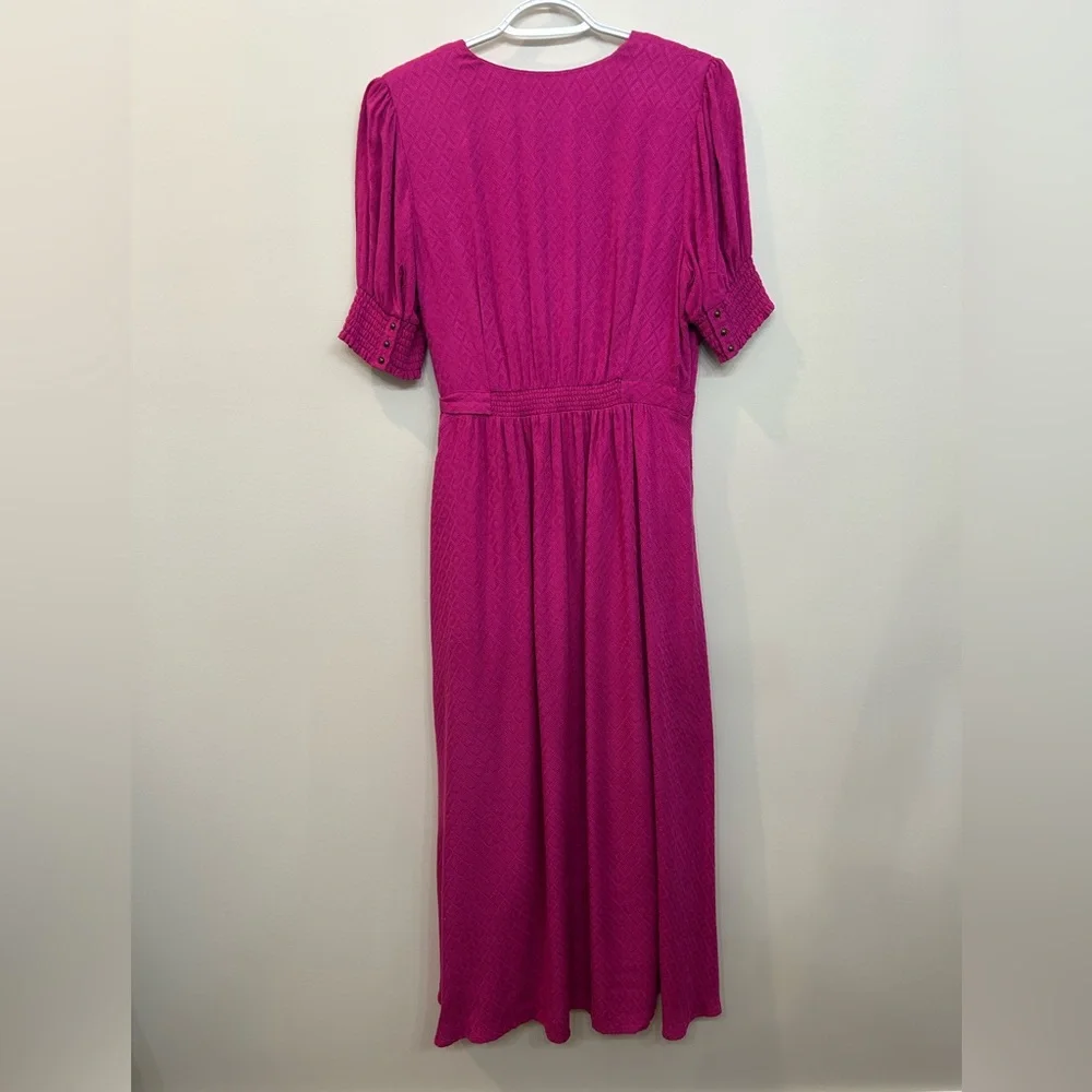 Anthropologie Pink Midi Dress - Picture 10 of 14
